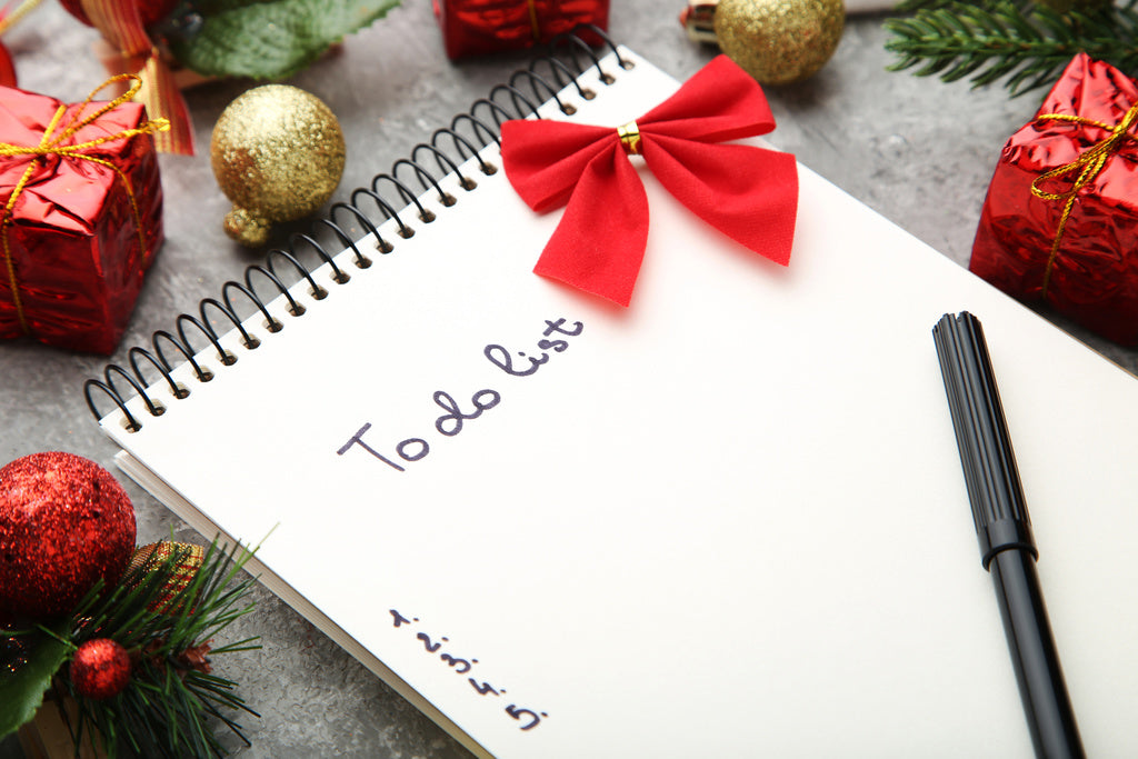 My to-do list 5 days to Christmas
