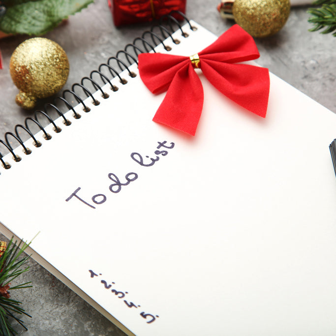 My to-do list 5 days to Christmas