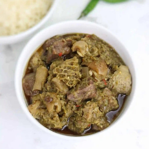 Prepared food_ Egusi soup_ Nigerian food- Mychopchop _#1 Online african grocery store in canada.
