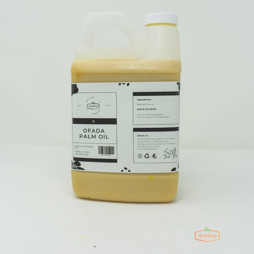 OFADA PALM OIL in Canada_ Mychopchop #1 online african grocery store in Canada.