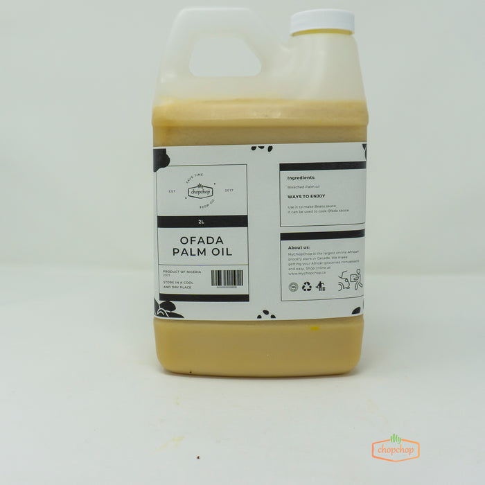 ofada palm oil in Canada_ Mychopchop #1 online african grocery store in Canada.